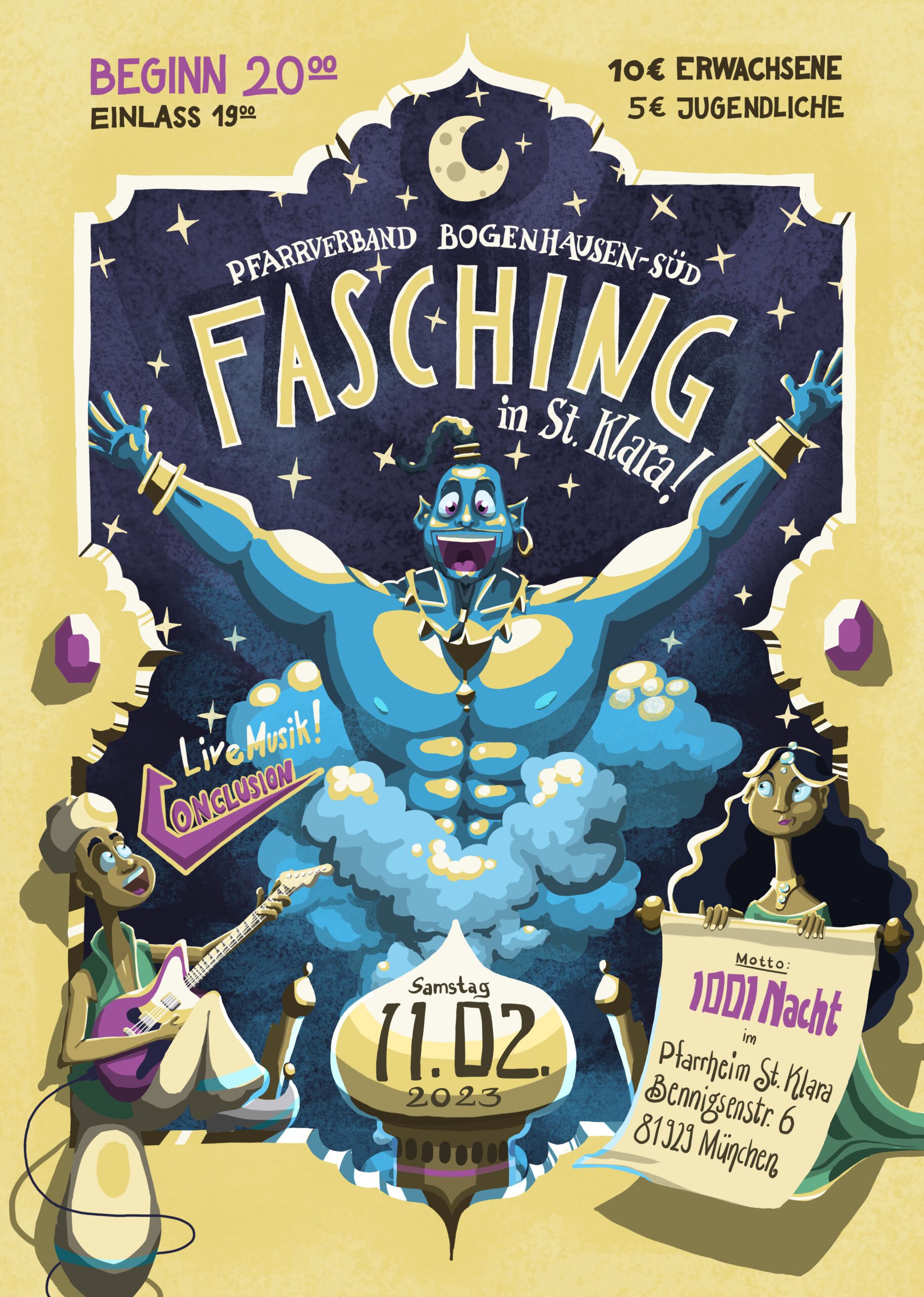 2023 Fasching Bogenhausen-Süd St. Klara